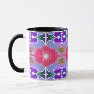 Taza Aurora Vívida Calidoscopio Floración Eléctrica
