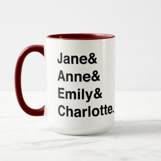 Taza Austen y Brontes