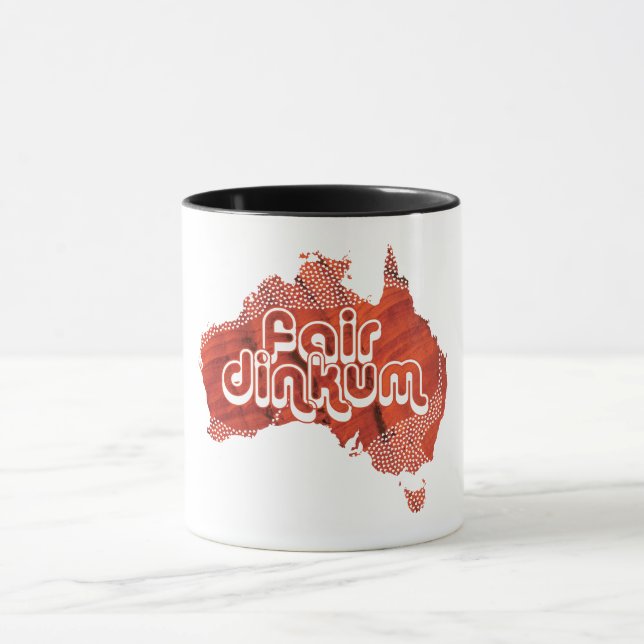 TAZA AUSTRALIA FAIR DINKUM (Centro)