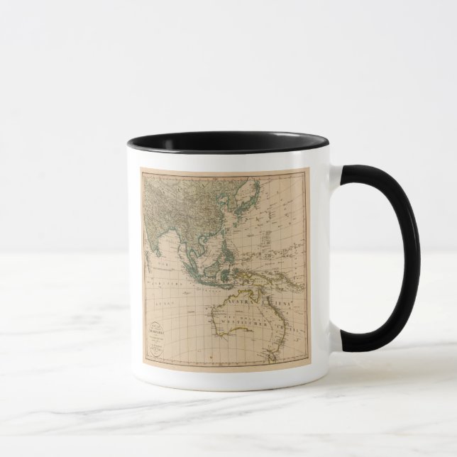 Taza Australia y Asia (Derecha)