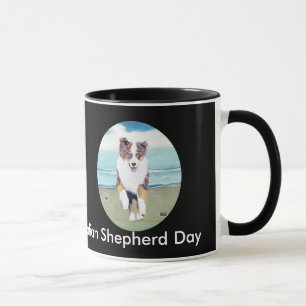 Taza ~ australiano del pastor que funciona con el