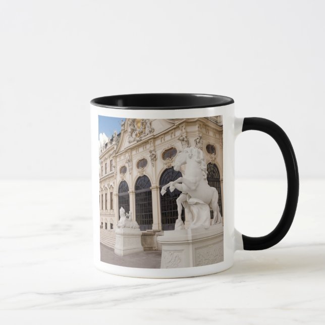 Taza Austria, Viena, Palacios Belvedere, Superior (Derecha)