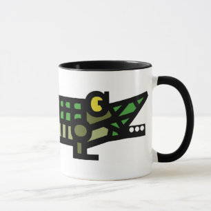 Taza "auténtica" del cocodrilo