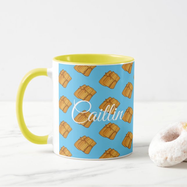 Taza Auténtica temporada mexicana de tamales (Con donut)