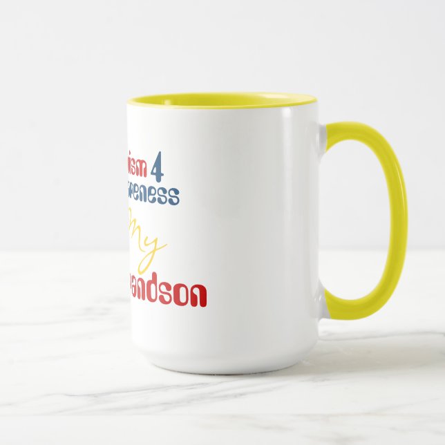 Taza Autism Awareness Ringer Mug (Derecha)