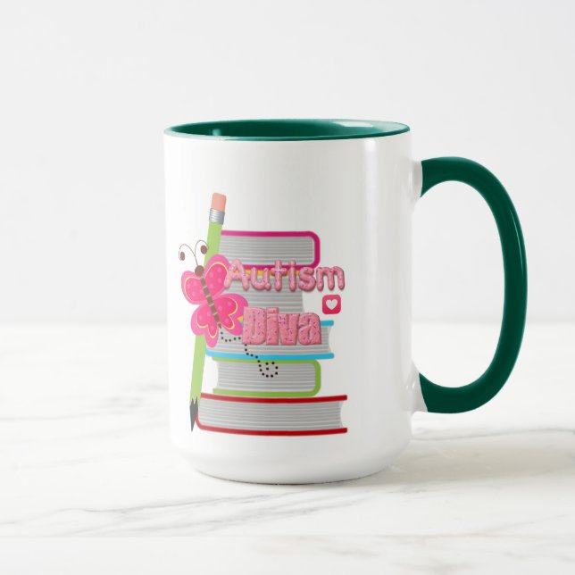 Taza Autism Diva Mug (Derecha)