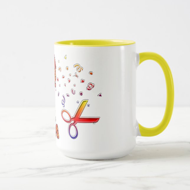 Taza Autismo #4 Ringer Mug (Derecha)