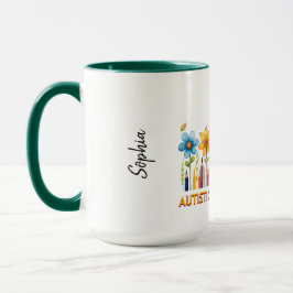 Taza Autismo AUTISTA y SINCERO