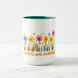 Taza Autismo AUTISTA y SINCERO