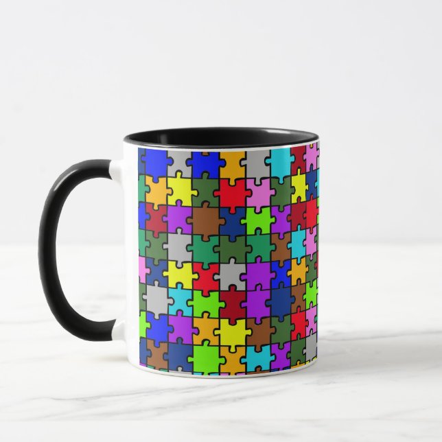 Taza Autismo jigsaw (Izquierda)
