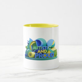 Taza Autista y Orgulloso