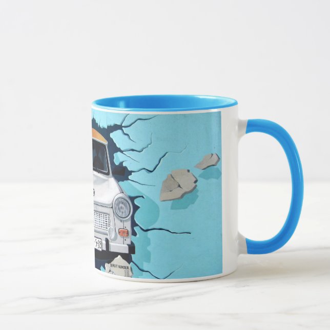 Taza Auto a través de Wall Mug (Derecha)