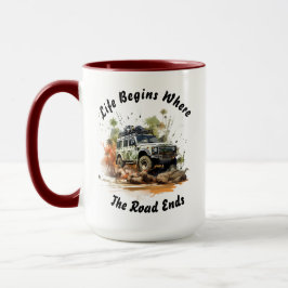 Taza Auto Adventure Mug fuera de carretera