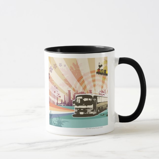 Taza Autobús (Derecha)