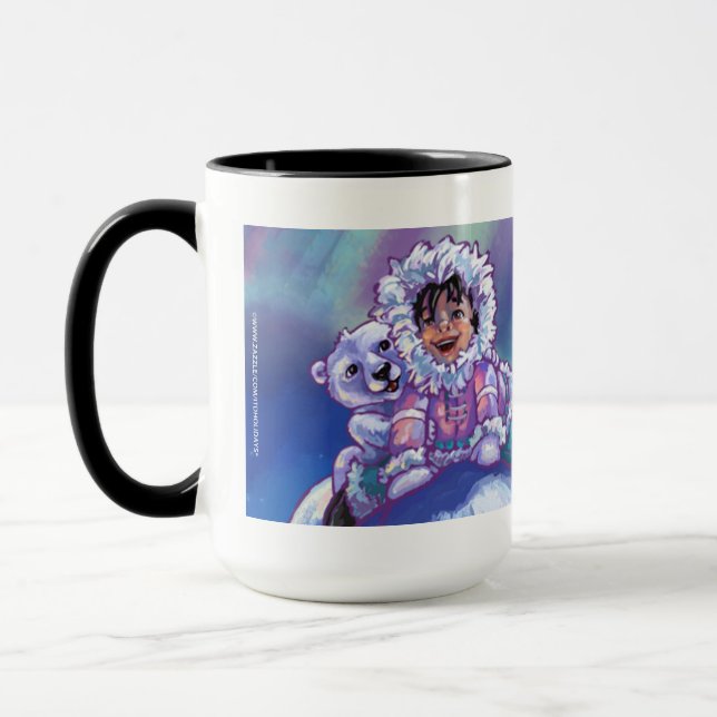 Taza Autobús de oso polar (Izquierda)