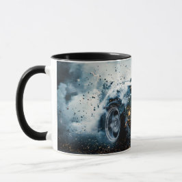Taza Automóvil deportivo Black Sleek Drifing