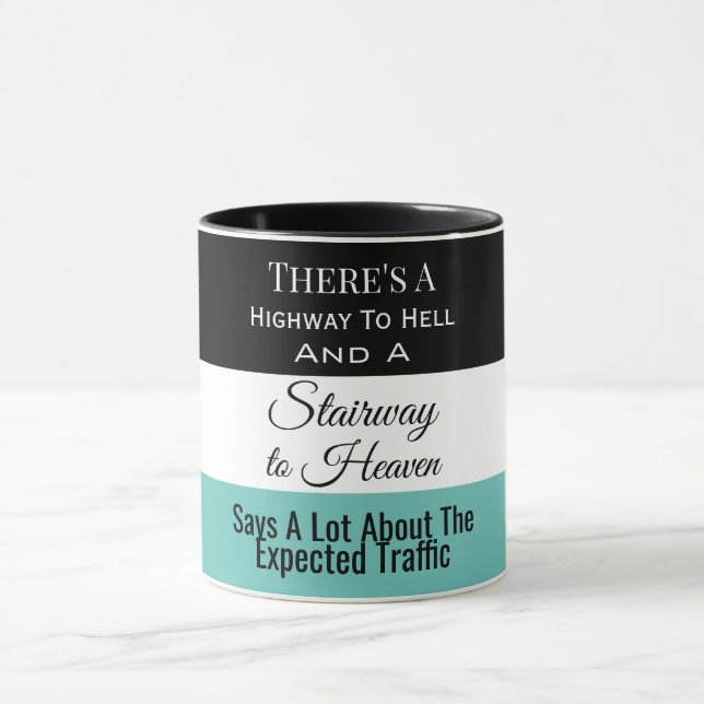 Taza Autopista al infierno/escalera al cielo (Centro)