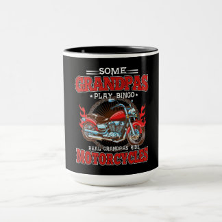 Taza Autopista Real Grandpas Motocicleta Lover