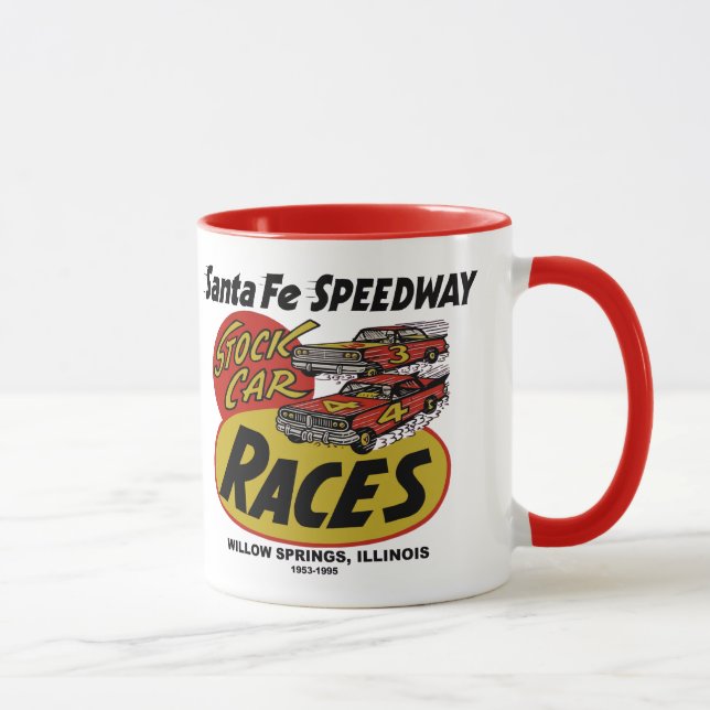 Taza Autopista Santa Fe, Willow Springs, IL 1953-1995 (Derecha)