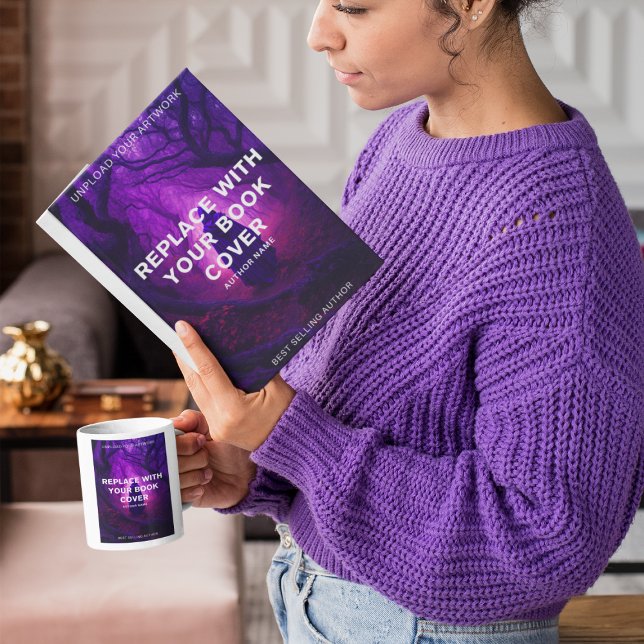 Taza Autor de firma de promociones de evento de portada (Subido por el creador)