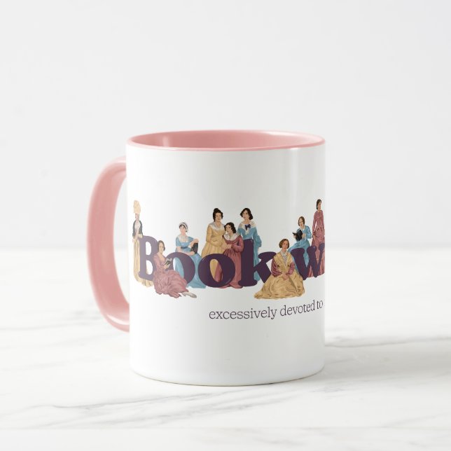 Taza Autoras clásicas de Bookworm (Anverso izquierdo)
