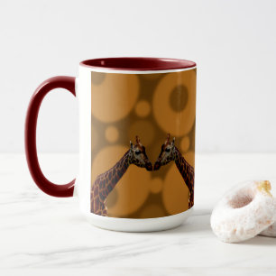 Taza Autoreflexión de la jirafa,