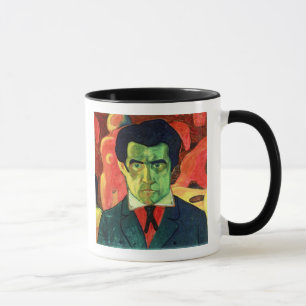 Taza Autorretrato, 1908