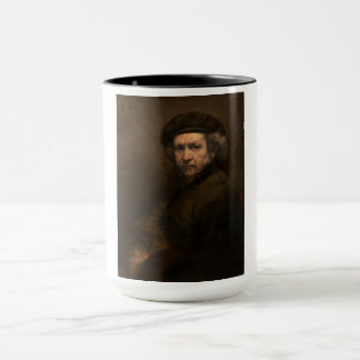 Taza Autorretrato de Rembrandt: Pintor de la Edad de Or