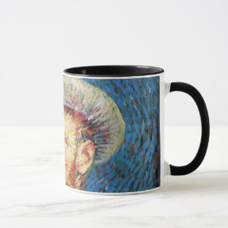 Taza Autorretrato de Vincent Van Gogh con sombrero de f