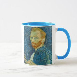 Taza Autorretrato de Vincent van Gogh el , 1889