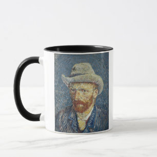 Taza Autorretrato de Vincent van Gogh el   con el