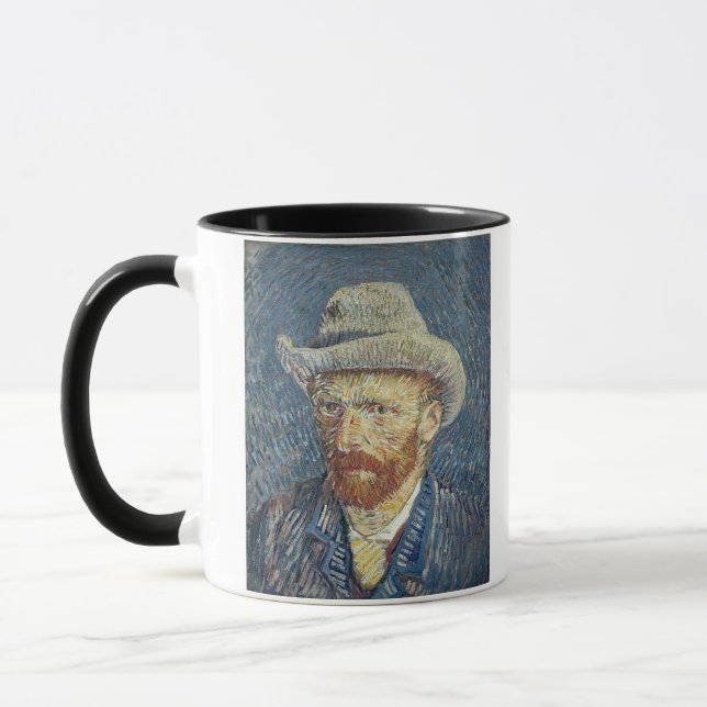 Taza Autorretrato de Vincent van Gogh el | con el (Izquierda)