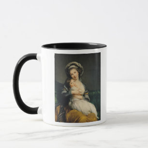 Taza Autorretrato en un turbante con su niño, 1786