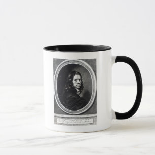 Taza Autorretrato, grabado por Juan Fillian