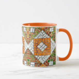 Taza AUTUMN MOSAIC Naranja