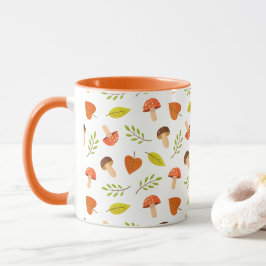 Taza Autumn Mushroom