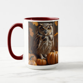Taza Autumn Owl