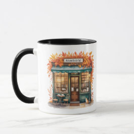 Taza Autumn Reads Café Mug — Fall Bookstore