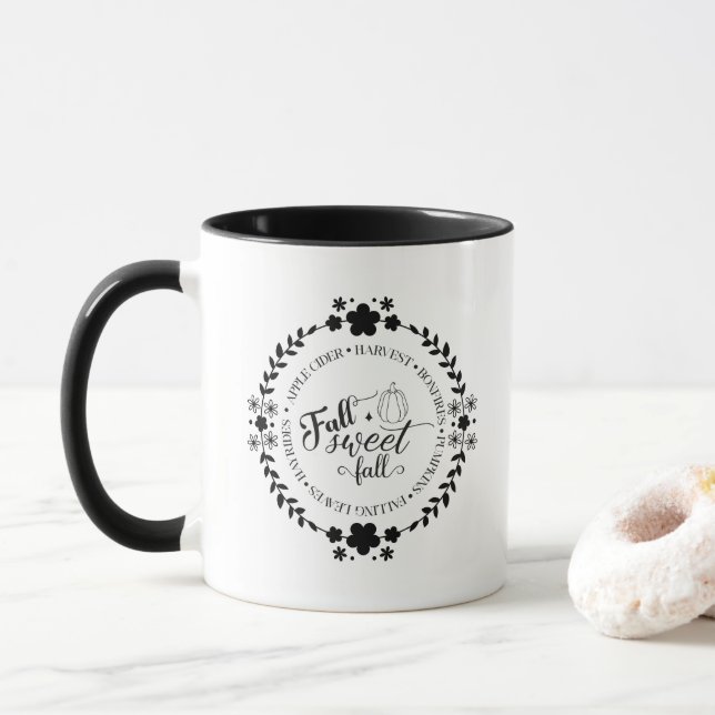 Taza Autumn Vibes Mug (Con donut)