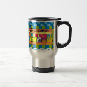 Taza auxiliar del viaje del médico