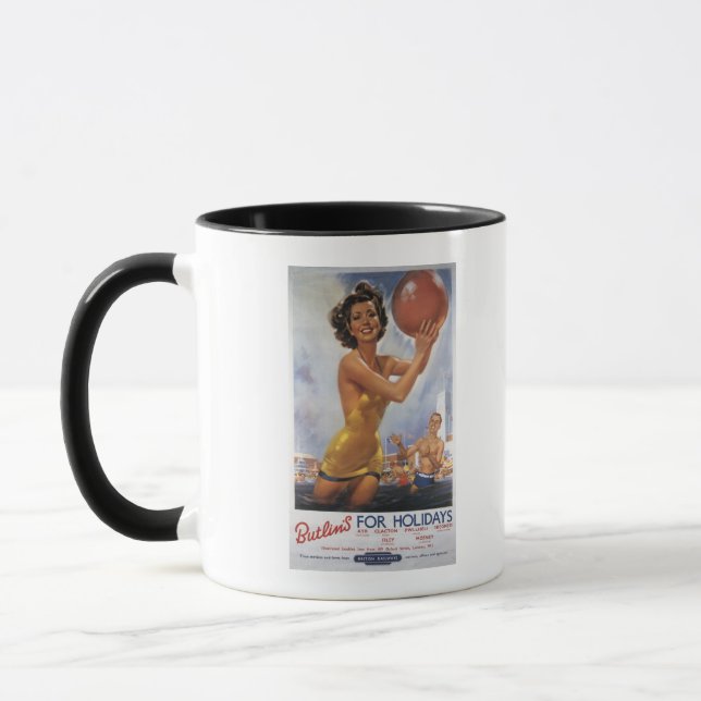 Taza Ava Gardner parece un campo de Butlin (Izquierda)
