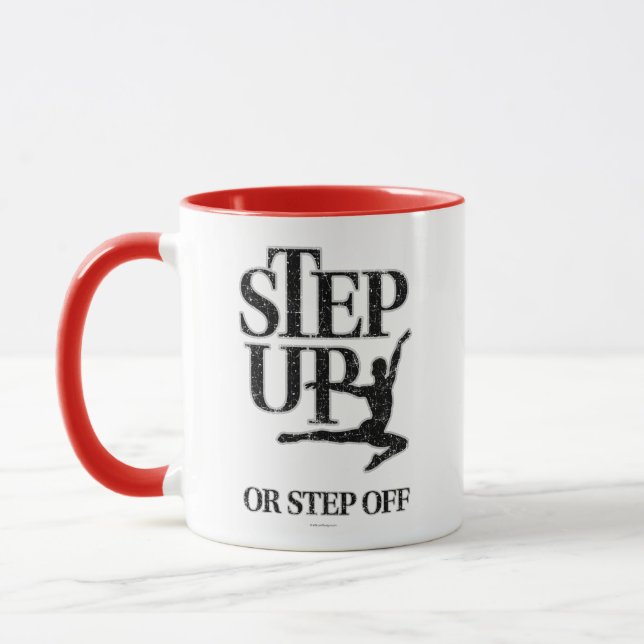 Taza Avanzar O Salir (Bailar) De La Mug (Izquierda)