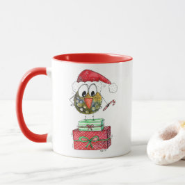 Taza Ave caprichosa de los Navidades