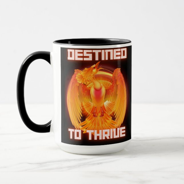 TAZA AVE FENIX QUOTE (Izquierda)