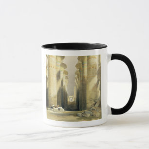 Taza Avenida central del gran pasillo de columnas,