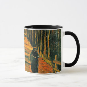 Taza Avenida de los Poplares al atardecer