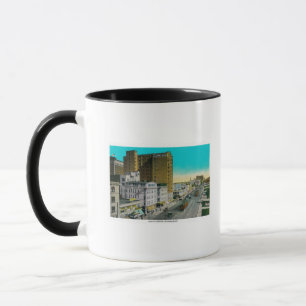 Taza Avenida del océano que parece del este, Long Beach