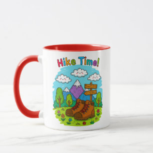 Taza Aventura de crayones para niños de Hike Time Arte