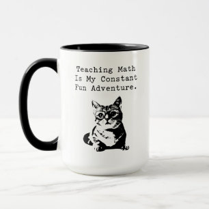 Taza Aventura Divertida de Enseñanza de Matemáticas Edu