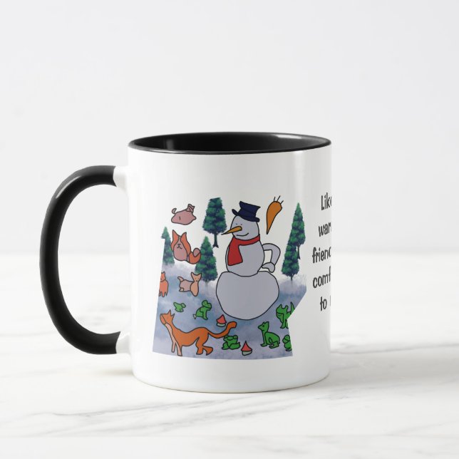 Taza Aventura personalizada de Minimalistas amigos de n (Izquierda)